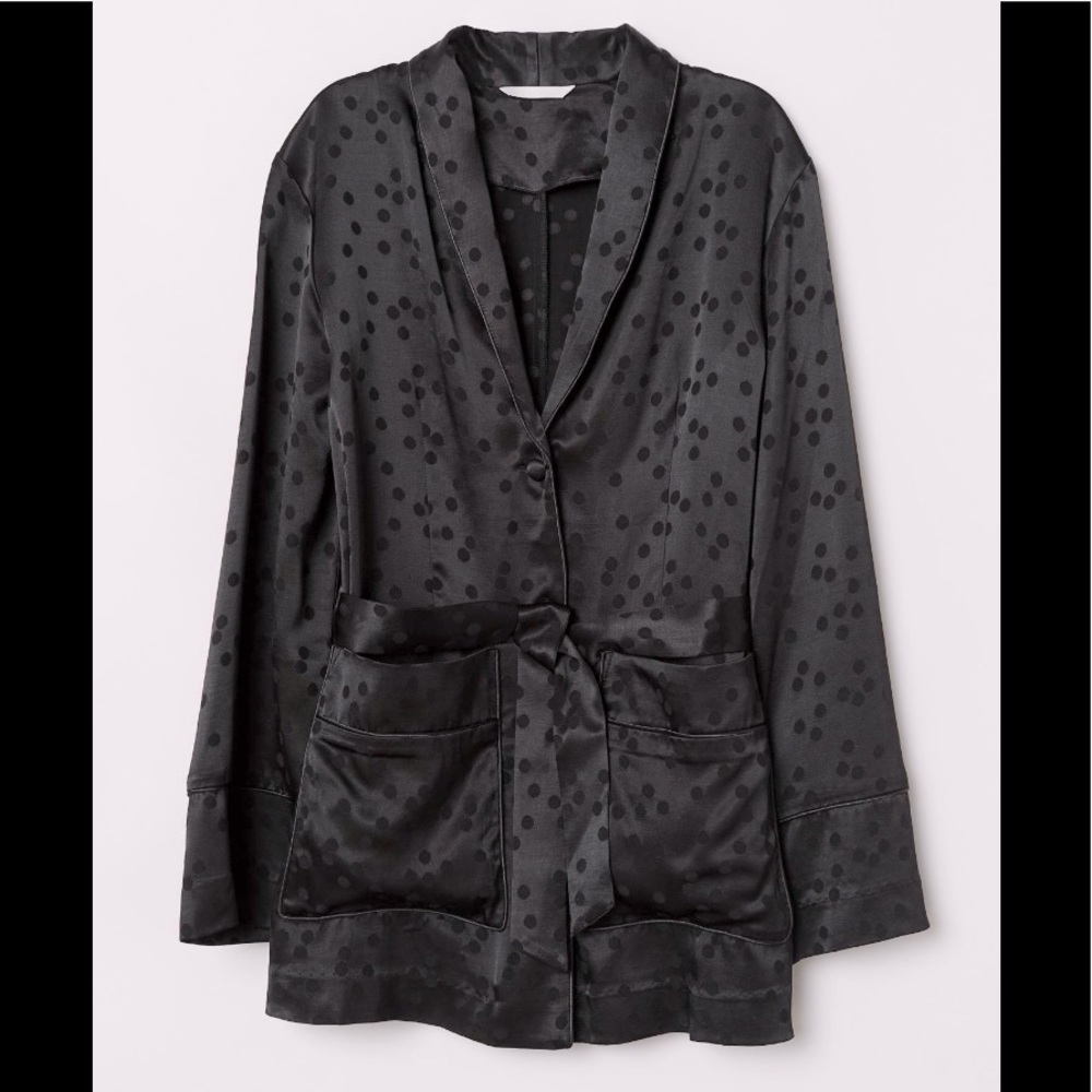 H&M jacquard weave jacket